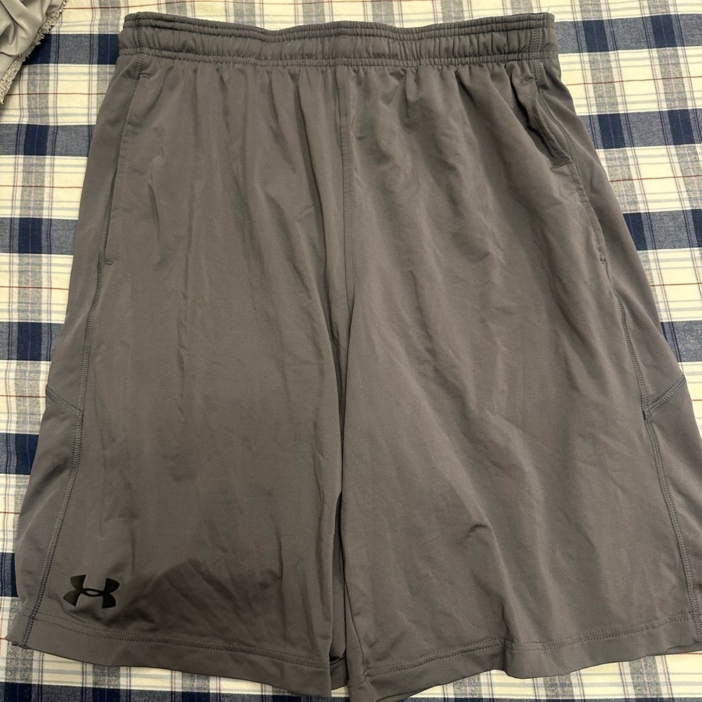 Under Armour Men's Charcoal Athletic Shorts